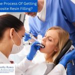 What is the process of getting a composite resin filling?